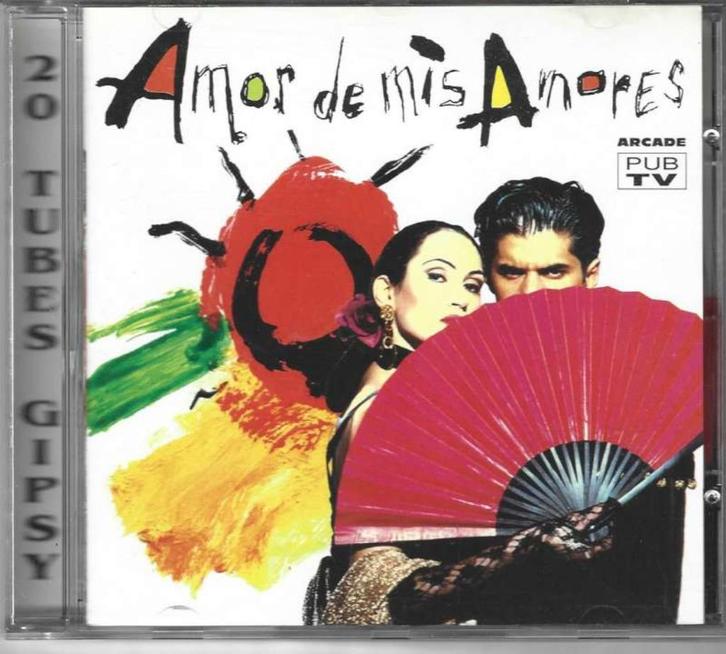 CD Amor De Mis Amores - 20 Tubes Gipsy, Cd's en Dvd's, Cd's | Latin en Salsa, Zo goed als nieuw, Ophalen of Verzenden