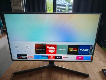 Samsung smart tv 43" 4k Ultra HD, Ophalen, LED, Zo goed als nieuw, 100 Hz