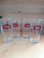 Stella Artois, 4 glazen 0,25 cl. Bakjes, boerke., Comme neuf, Stella Artois, Enlèvement ou Envoi