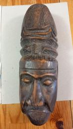 Masque africain en bois, Antiquités & Art, Enlèvement ou Envoi