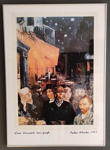 Peter Blake - voor Vincent van Gogh Offset lithografie beschikbaar voor biedingen