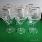6 verres à bière TRIPLE D'ANVERS ., Enlèvement, Comme neuf, Verre ou Verres, Autres marques