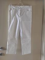 Broek wit, MS mode, maat 40, Wit, Driekwart, MS Mode, Gedragen