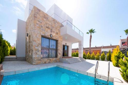 Villa met 3bed/3bad/privé zwembad/solarium/800m van strand, Immo, Buitenland, Spanje, Woonhuis, Overige