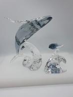 Swarovski SCS Walvis Paikea 2012 met jong., Ophalen of Verzenden, Zo goed als nieuw