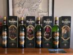 Glenfiddich Clan Label 4*75 cl 40% 1980ss, Verzamelen, Wijnen, Ophalen of Verzenden, Zo goed als nieuw