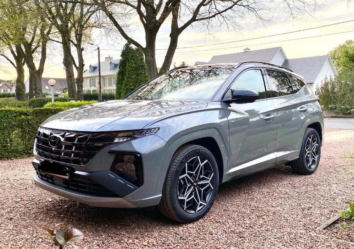 Hyundai Tucson - 1.6T-GDI N-Line 2022 - 58.000km - Plug-in, Auto's, Hyundai, Particulier, Tucson, 360° camera, 4x4, ABS, Achteruitrijcamera