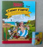 Nouveau E carnet d'amitié Astérix  + 126 autocollants, Collections, Actions de supermarché, Envoi