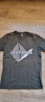 groene t-shirt Jack & Jones maat smal, Kleding | Heren, T-shirts, Ophalen of Verzenden, Groen, Maat 46 (S) of kleiner, Gedragen