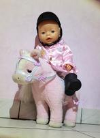 pop Babyborn + paard en kledij 8x, Kinderen en Baby's, Speelgoed | Poppen, Gebruikt, Ophalen of Verzenden, Babypop