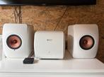 Kef ls50w + kc-62 & kw1, Audio, Tv en Foto, Luidsprekerboxen, Ophalen of Verzenden, Zo goed als nieuw, Subwoofer