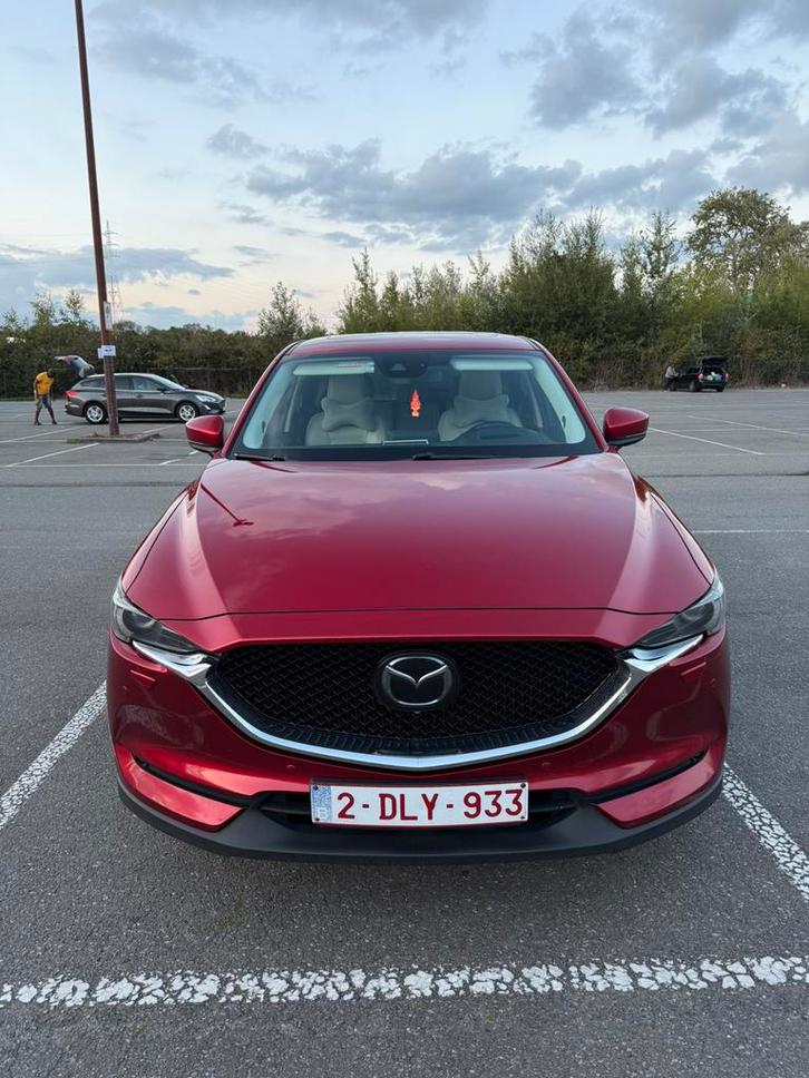 Mazda CX-5 2018 FULL OPTION - 4wd, Auto's, Mazda, Particulier, CX-5, Achteruitrijcamera, Benzine, Automaat, Rood, Grijs, Leder