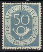 Duitsland Bundespost 1951-1952 - Yvert 20 - Posthoorn (ST), Timbres & Monnaies, Timbres | Europe | Allemagne, Affranchi, Envoi