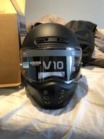 Casque HJC V10 Semi Flat Black NEUF !, Motoren, Kleding | Motorhelmen, Heren, Nieuw zonder kaartje, Integraalhelm, XL