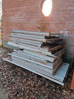 korte stukken dakplaat sandwichpaneel, Gebruikt, Overige kleuren, 15 m² of meer, Metaal