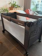 Baby-peuter reis bedje met matrasje donkerblauw, Kinderen en Baby's, Ophalen, Gebruikt, Minder dan 140 cm, Matras