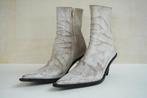 ANN DEMEULEMEESTER boots sz 40, Kleding | Dames, Verzenden, Wit, Lage of Enkellaarzen, Gedragen