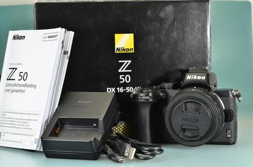 Nikon Z50 kit met 16-50mm lens, Audio, Tv en Foto, Fotocamera's Digitaal, Zo goed als nieuw, Nikon, Ophalen of Verzenden