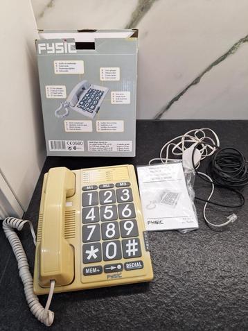 senioren telefoon Fysic - FX-3100- Grote toetsen - Goed zich beschikbaar voor biedingen