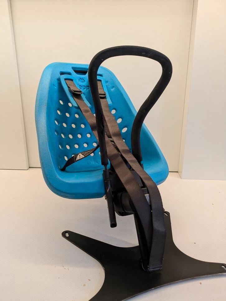 Felblauw Yepp stoeltje met Urban Arrow-bakfietsbevestiging, Fietsen en Brommers, Fietsen | Bakfietsen, Gebruikt, Overige merken