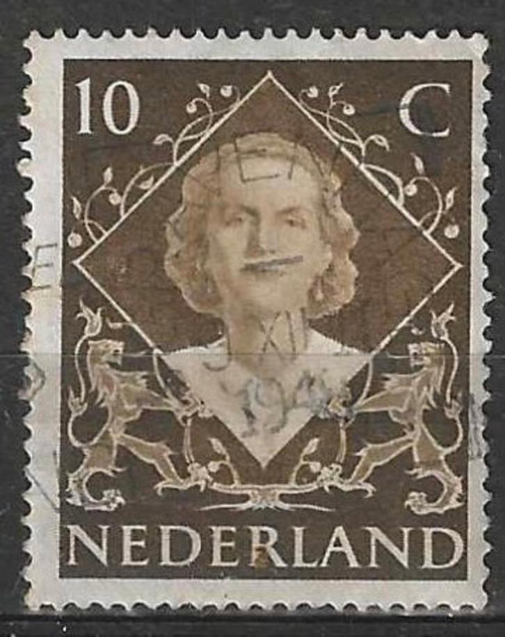 Nederland 1948 - Yvert 497 - Koningin Juliana  (ST), Postzegels en Munten, Postzegels | Nederland, Verzenden