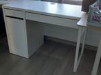 Ikea MICKE bureau wit 105x50cm, Maison & Meubles, Bureaux, Enlèvement