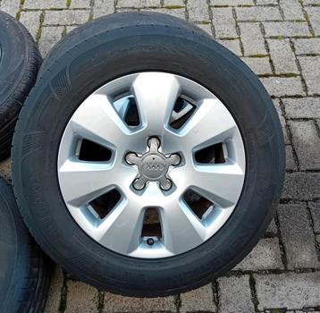 Velgen alu zomerbanden Audi A6 C7 16inch 5x112 5&7mm profiel beschikbaar voor biedingen