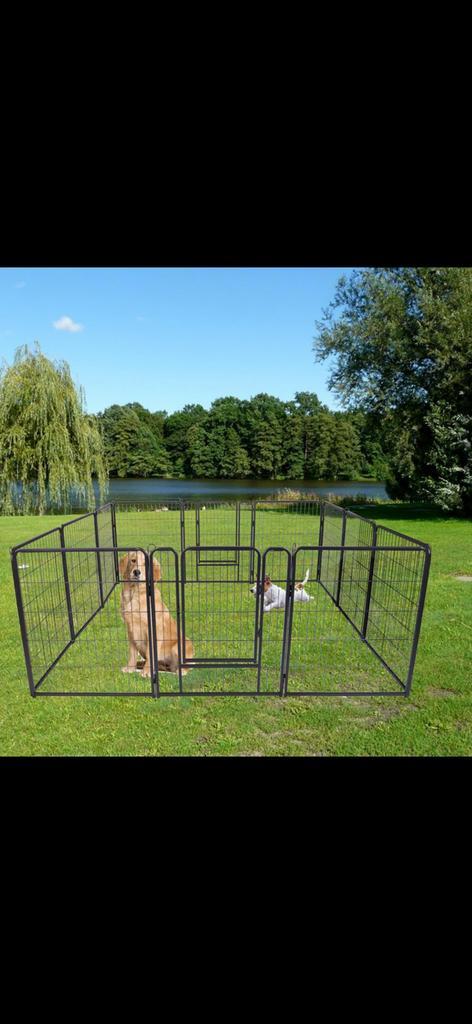 Nieuwe behuizing met 12 kamers, Dieren en Toebehoren, Hondenhokken, Zo goed als nieuw, 65 tot 100 cm, 110 cm of meer, Ophalen of Verzenden