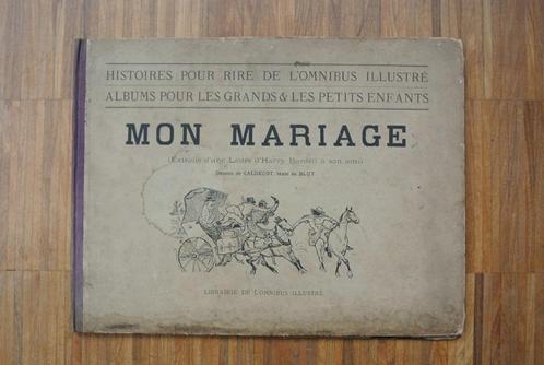 Histoires pour rire de l'omnibus illustré : Mon Mariage, Antiquités & Art, Antiquités | Livres & Manuscrits, Enlèvement ou Envoi