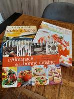 Lot de 3 gros livres de cuisine, Ophalen of Verzenden, Zo goed als nieuw