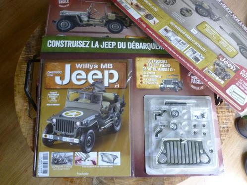 WILLYS Jeep MB 1942-45 Big Scale 1/8 METAL Kit +Doc N1 NEUF, Hobby & Loisirs créatifs, Voitures miniatures | 1:5 à 1:12, Neuf