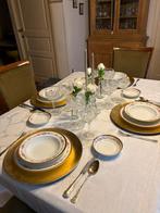 Servies frans limoge limited edition, Ophalen, Zo goed als nieuw, Overige stijlen, Porselein