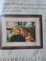 Paquet de broderie de la taille d'un chien dans un siège, Hobby & Loisirs créatifs, Broderie & Machines à broder, Enlèvement ou Envoi