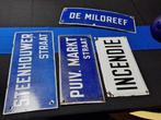 4 assiettes en émail, Enlèvement ou Envoi