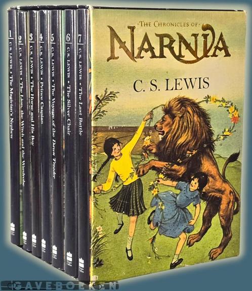 The Chronicles of Narnia - C.S Lewis - Harper Collins - 7x, Boeken, Fantasy, Gelezen, Ophalen of Verzenden