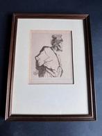 Ets van Pieter Ringoot, Antiek en Kunst, Kunst | Etsen en Gravures, Ophalen of Verzenden