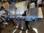 Gasbarbeque en grill met 6 branders, thermometer en LED verl, Tuin en Terras, Ophalen, Nieuw