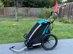 Thule Chariot Lite fietskar / wandelkar, Ophalen, Zo goed als nieuw, Thule, Vering