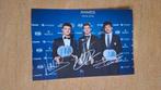 Norris + Verstappen + Leclerc F1 10x15cm handtekening (print, Verzenden, Nieuw, Formule 1