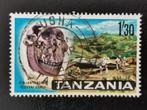 Tanzania 1965 - prehistorische mens, Zinjanthropus, Postzegels en Munten, Postzegels | Afrika, Ophalen of Verzenden, Tanzania