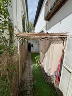 Pergola met plastiek dak, Ophalen