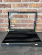 2 boites a bijoux - Songmics, Envoi, Comme neuf, Noir, Rigide