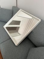 IKEA Nissedal witte spiegel 65x65cm, Huis en Inrichting, Woonaccessoires | Spiegels, Zo goed als nieuw