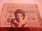 Emaille bord David Bowie., Ophalen of Verzenden
