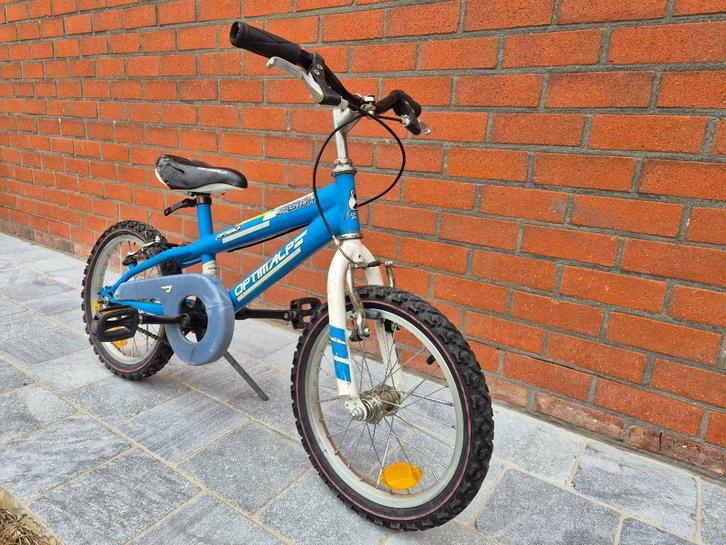 Kinderfietsje Optimalp - 16", Fietsen en Brommers, Fietsen | Kinderfietsjes, Gebruikt, 16 tot 20 inch, Ophalen