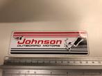 Sticker Johnson outboard motorsports, Enlèvement ou Envoi, Neuf, Marque