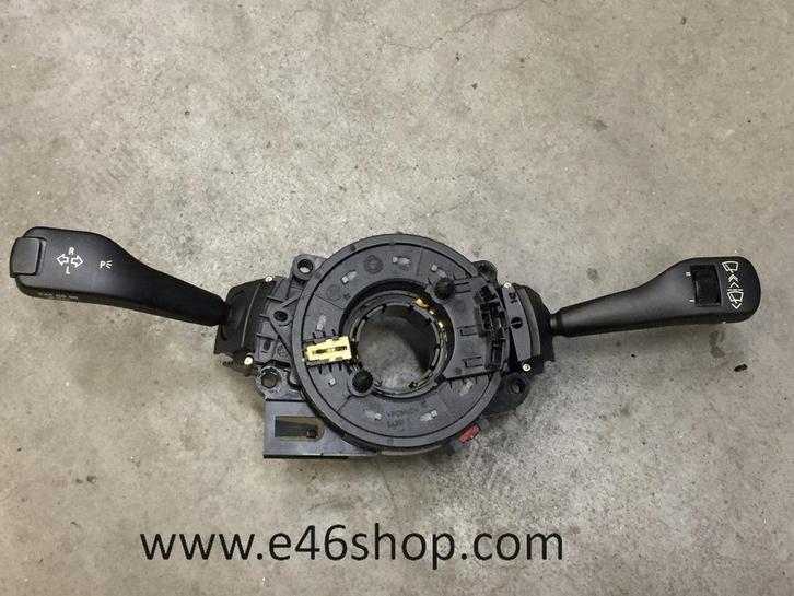 Stuurschakelaars met sleepring BMW E46 Compact, Auto-onderdelen, Dashboard en Schakelaars, BMW, Gebruikt, Ophalen of Verzenden