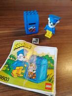 Lego Fabuland 3603 Boris Bulldog and Mailbox, Enfants & Bébés, Ensemble complet, Lego, Utilisé, Enlèvement ou Envoi