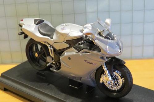 Mv Agusta F4S 1+1 1:18 Welly 12153, Hobby & Loisirs créatifs, Voitures miniatures | 1:18, Neuf, Moteur, Welly, Enlèvement ou Envoi