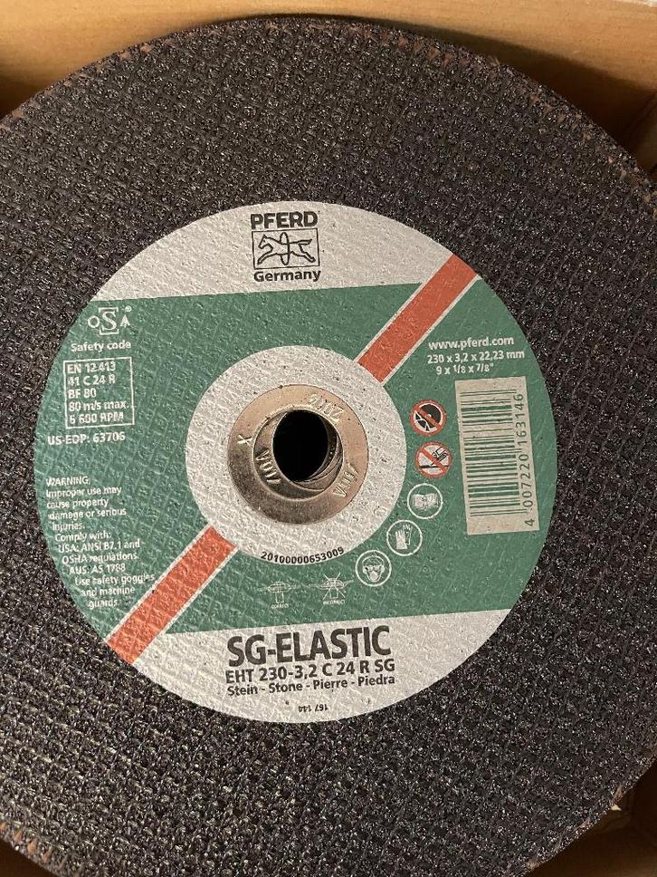 Groot assortiment afbraam- en doorslijpschijven, Doe-het-zelf en Bouw, IJzerwaren en Bevestigingsmiddelen, Nieuw, Overige typen